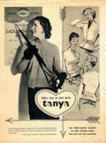 Tanya Knitwear Opera 1950s Vintage Retro Advert Poster