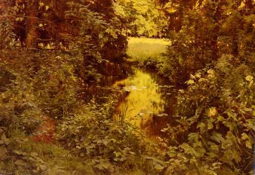 Tanzi Leon Louis Antoine Clairiere Dans Une Foret A4 Photo Print