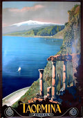Taormina Advert A4 Photo Print