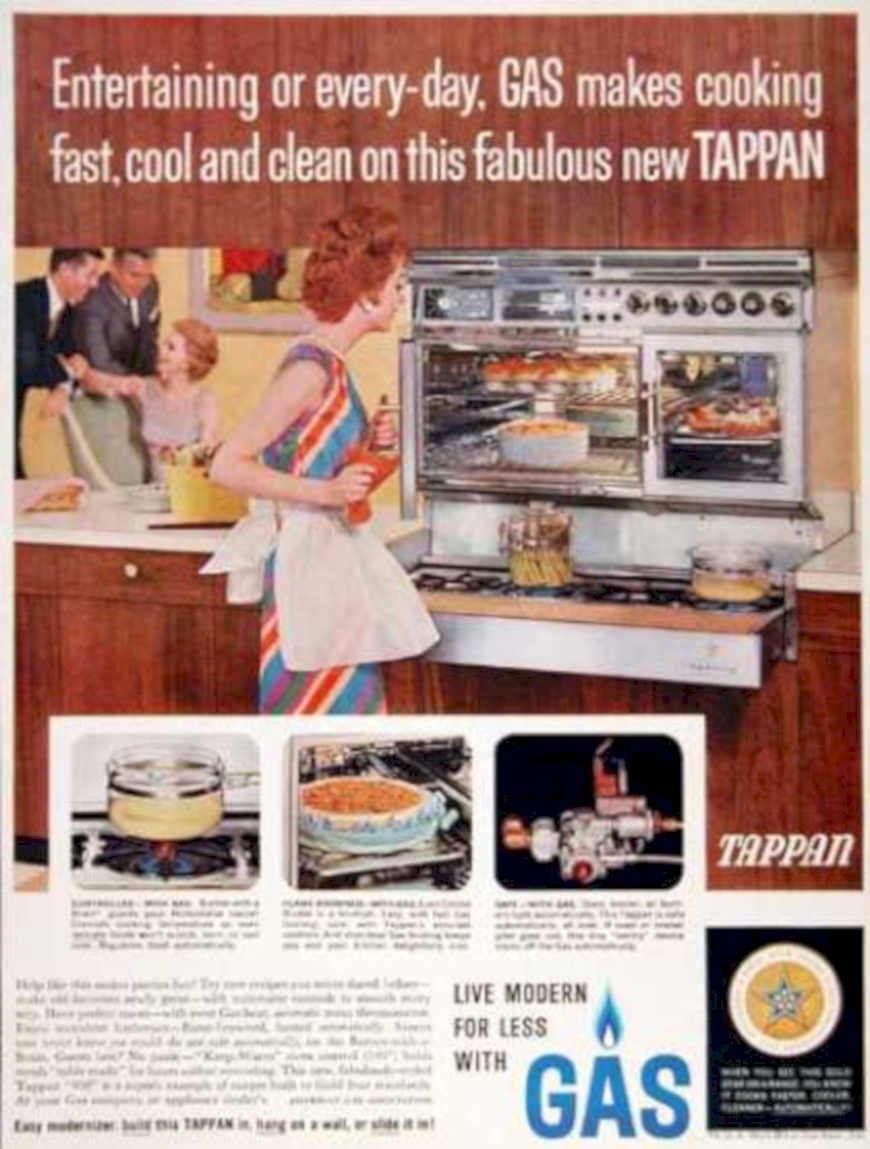 Tappan Gas Range Vintage Retro Advert Ads A4 Photo Print