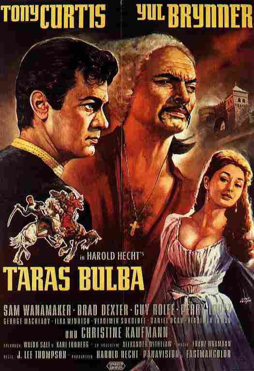  Taras Bulba 01 film star poster A4 Photo Print