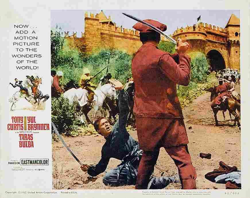  Taras Bulba 06 film star poster A4 Photo Print
