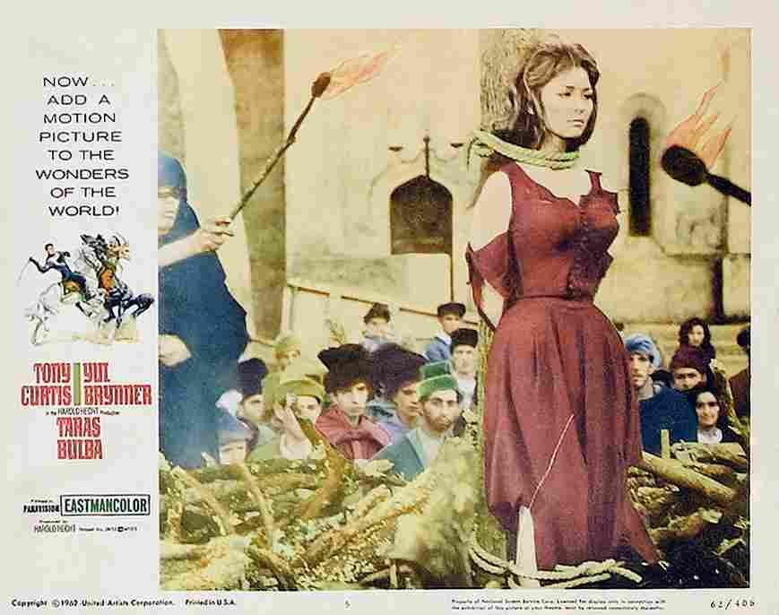  Taras Bulba 10 film star poster A4 Photo Print