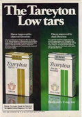 Tareyton Low Tar Vintage Retro Advert Ads A4 Photo Print