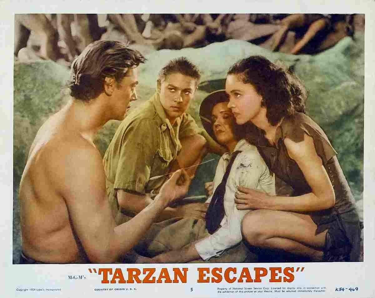  Tarzan Escapes 17 film star poster A4 Photo Print