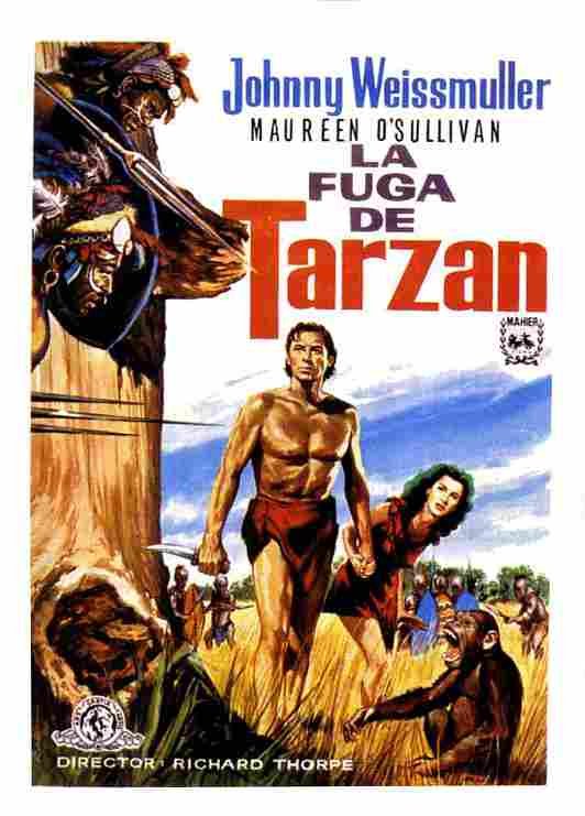  Tarzan Escapes 19 film star poster A4 Photo Print
