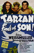  Tarzan Finds a Son 01 film star poster A4 Photo Print