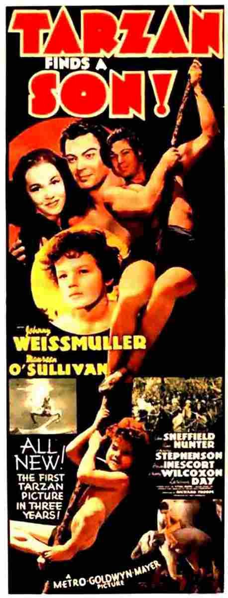  Tarzan Finds a Son 10 film star poster A4 Photo Print