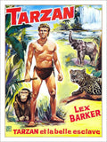 Tarzan Lex Barker Movie Poster Vintage Retro Advert Poster A4 Photo Print