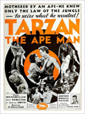 Tarzan The Ape Man Vintage Retro Advert Poster A4 Photo Print