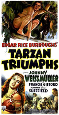  Tarzan Triumphs 01 film star poster A4 Photo Print