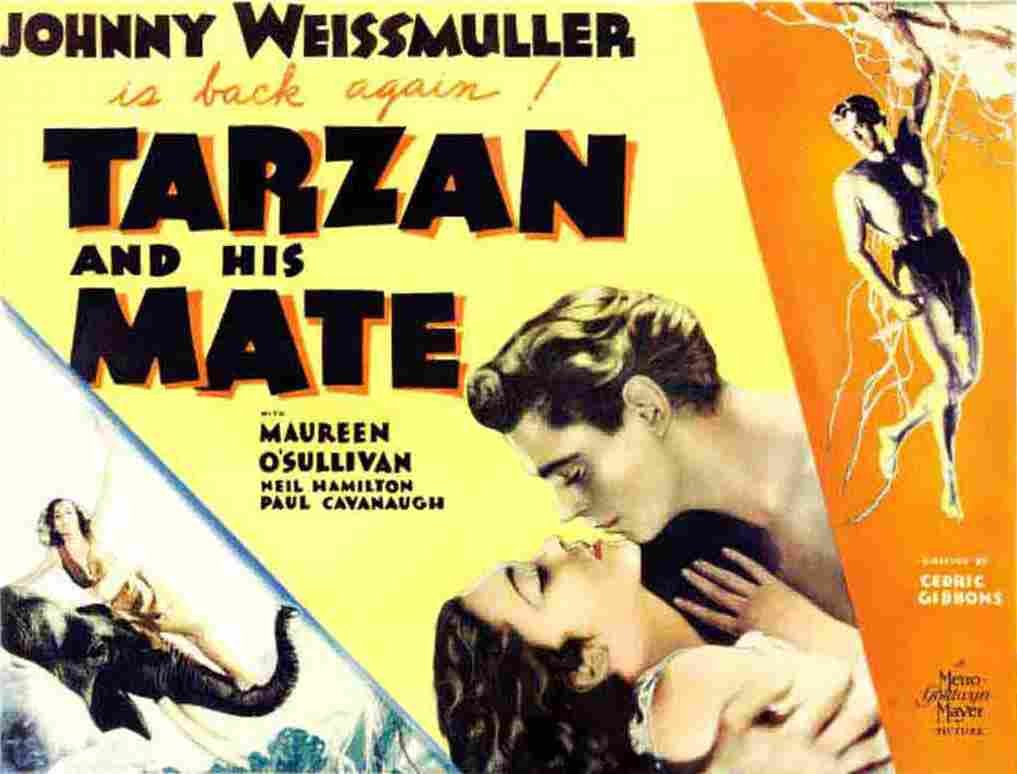  Tarzan and His Mate 04 film star poster A4 Photo Print