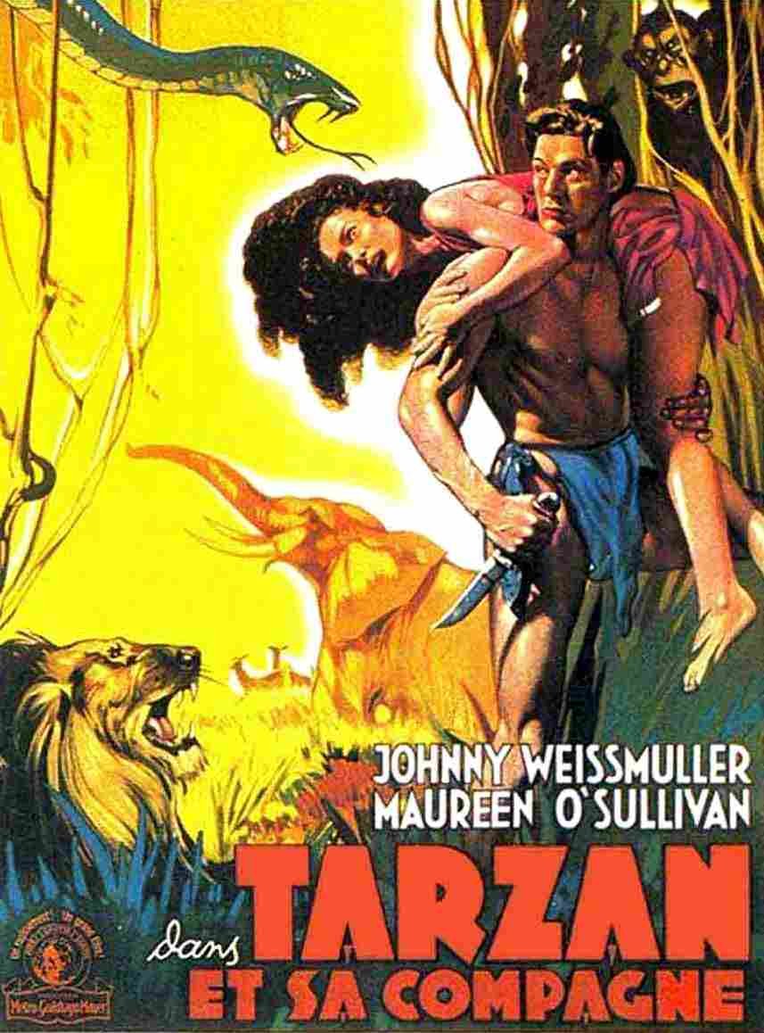  Tarzan and His Mate 06 film star poster A4 Photo Print