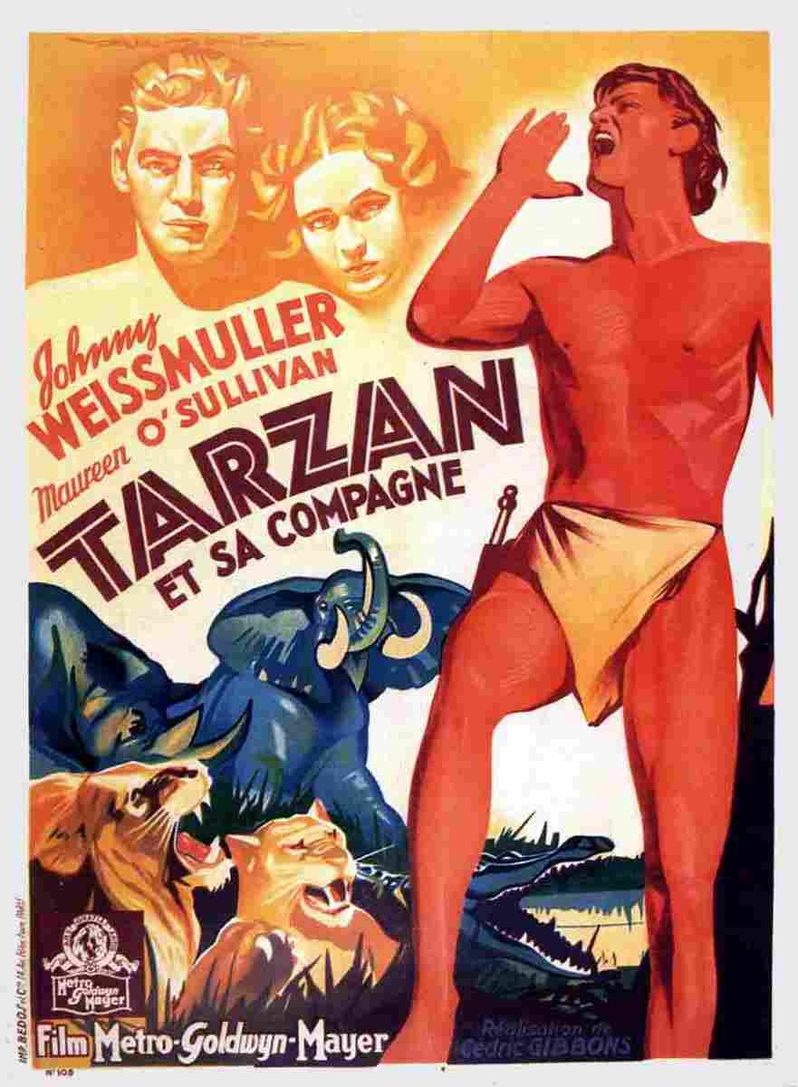  Tarzan and His Mate 07 film star poster A4 Photo Print