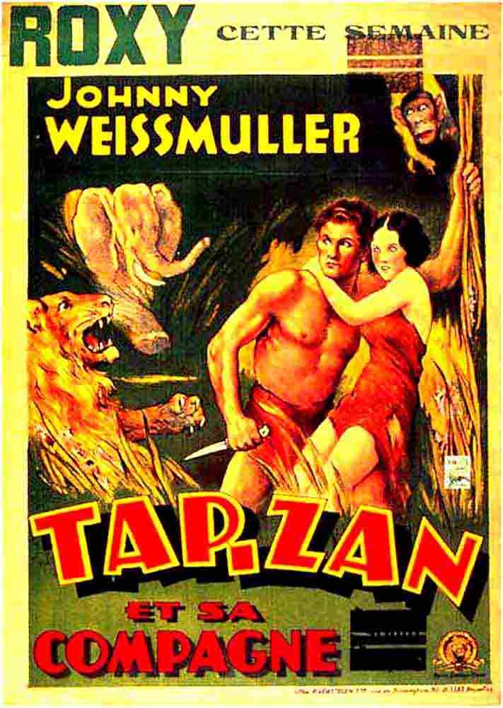  Tarzan and His Mate 08 film star poster A4 Photo Print