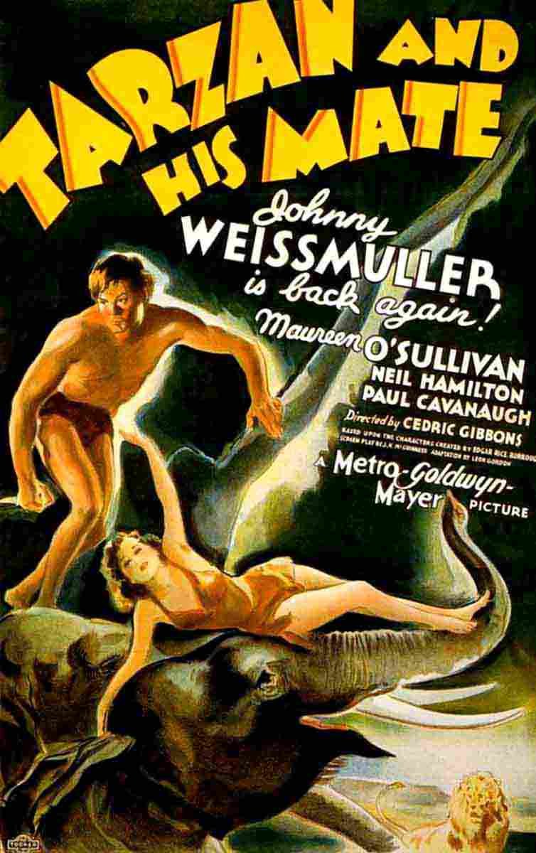  Tarzan and His Mate 13 film star poster A4 Photo Print