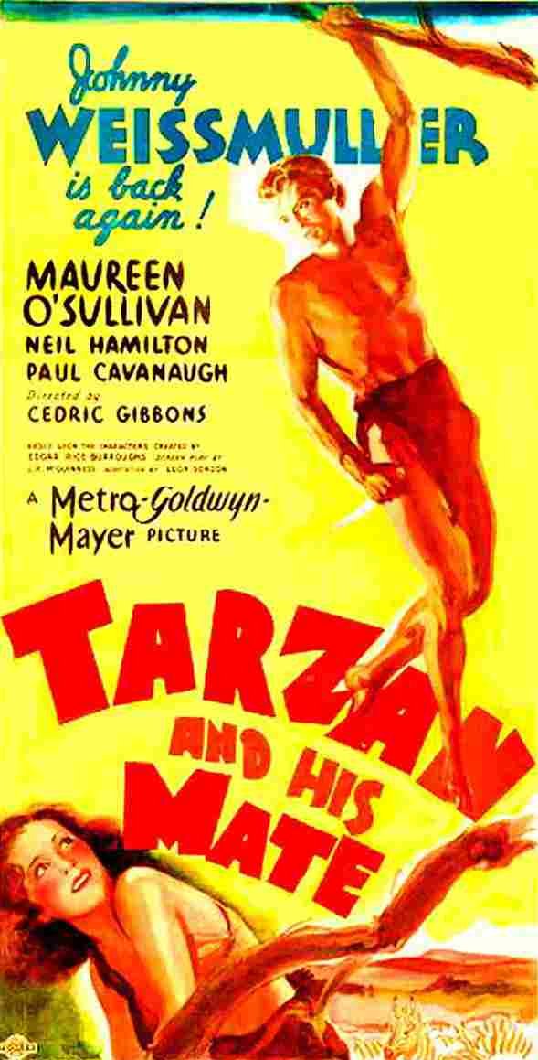  Tarzan and His Mate 15 film star poster A4 Photo Print
