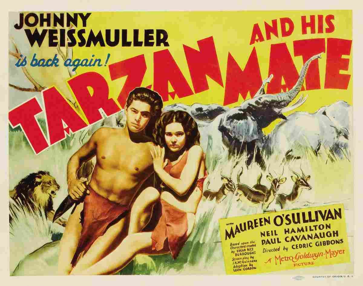  Tarzan and His Mate 19 film star poster A4 Photo Print
