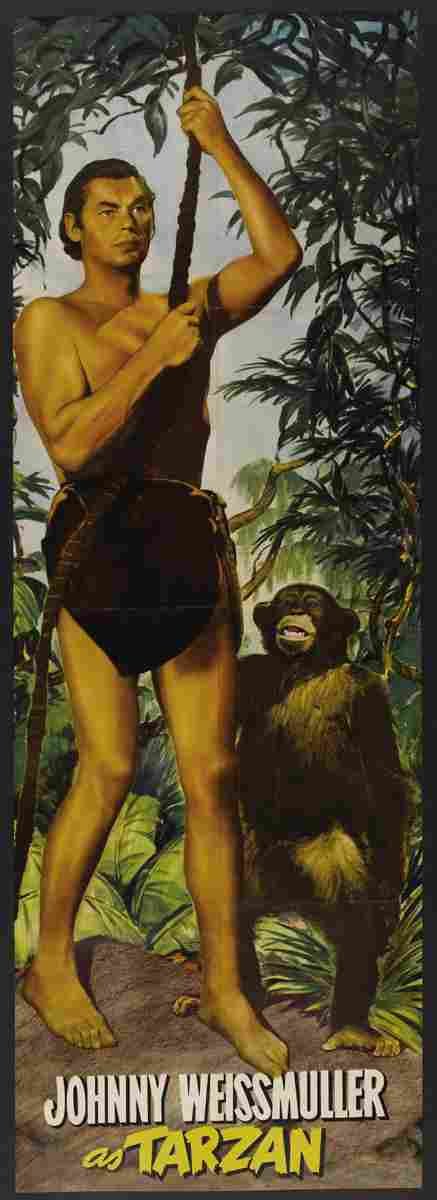  Tarzan and the Huntress 04 film star poster A4 Photo Print