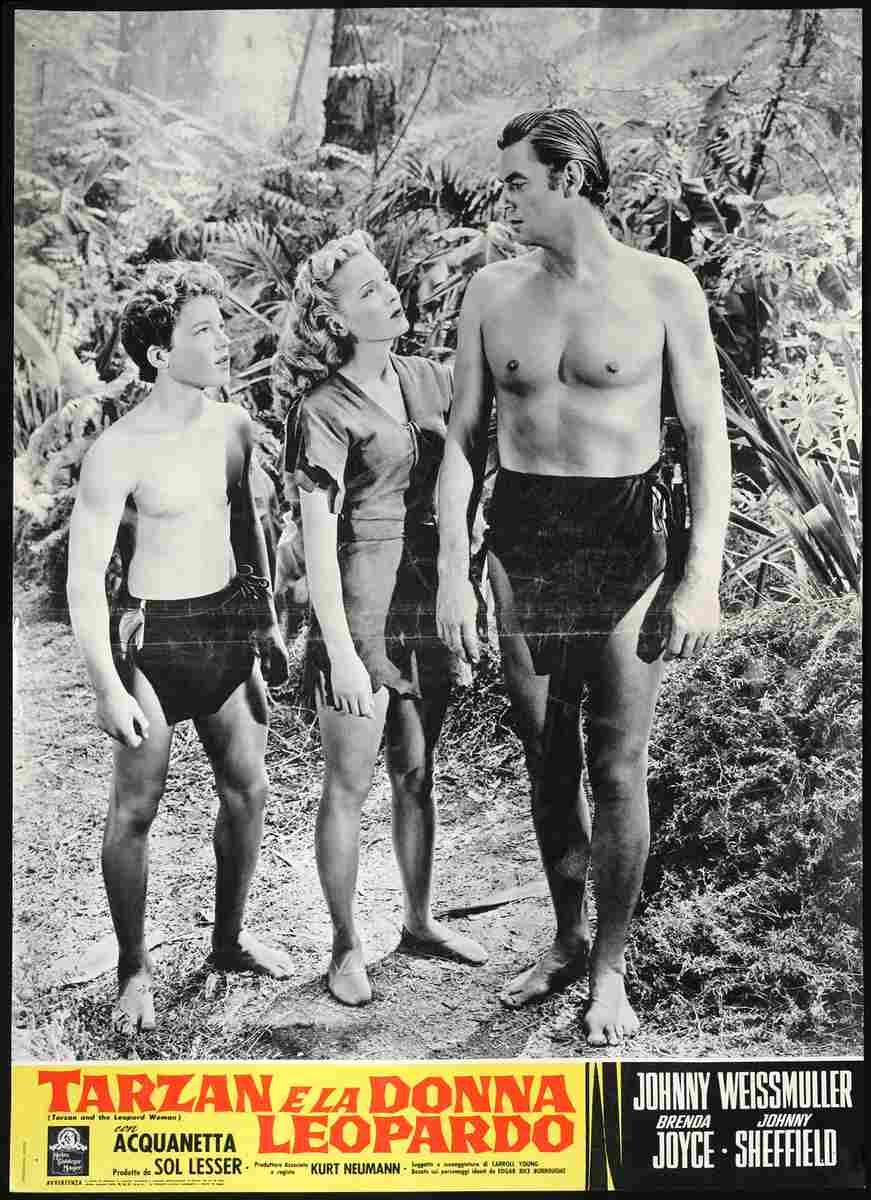  Tarzan and the Leopard Woman 10 film star poster A4 Photo Print