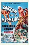  Tarzan and the Mermaids 01 film star poster A4 Photo Print