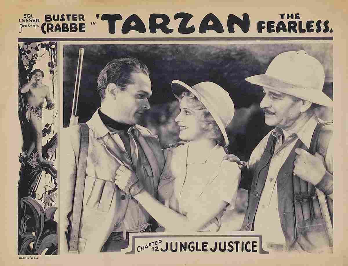  Tarzan the Fearless 06 film star poster A4 Photo Print