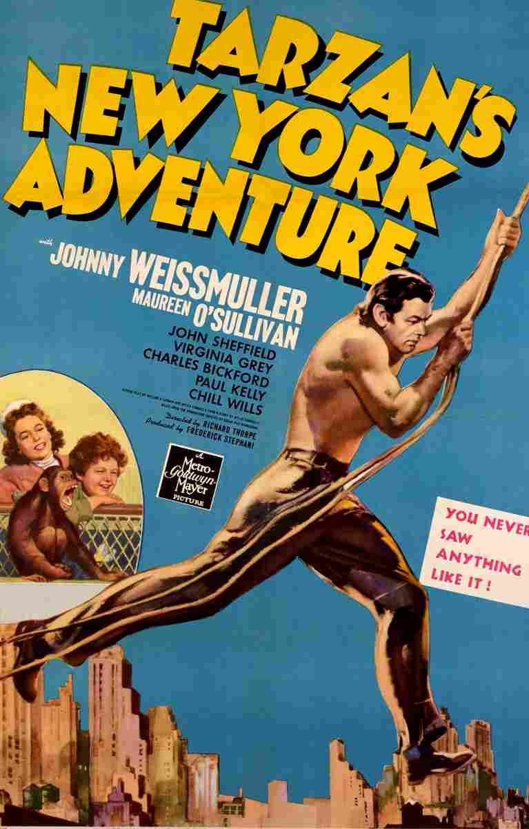  Tarzans New York Adventure 01 film star poster A4 Photo Print