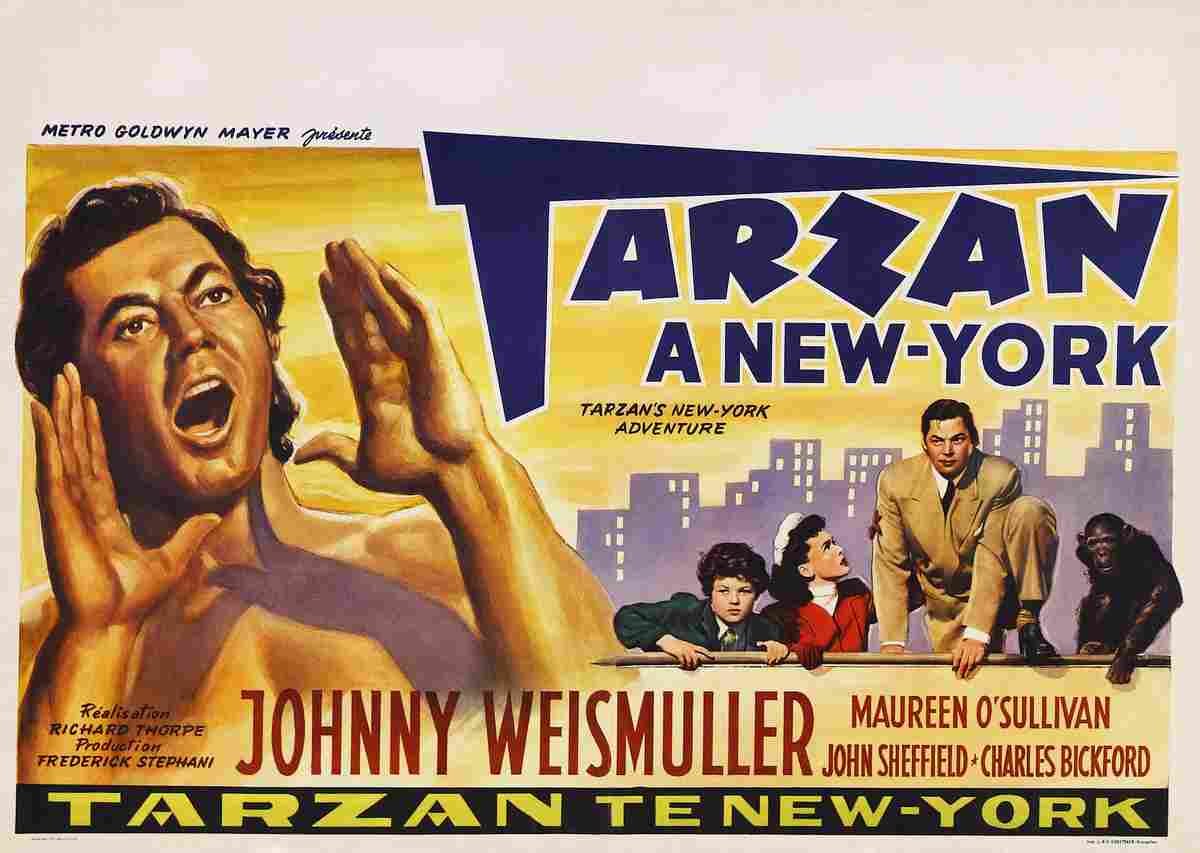  Tarzans New York Adventure 02 film star poster A4 Photo Print