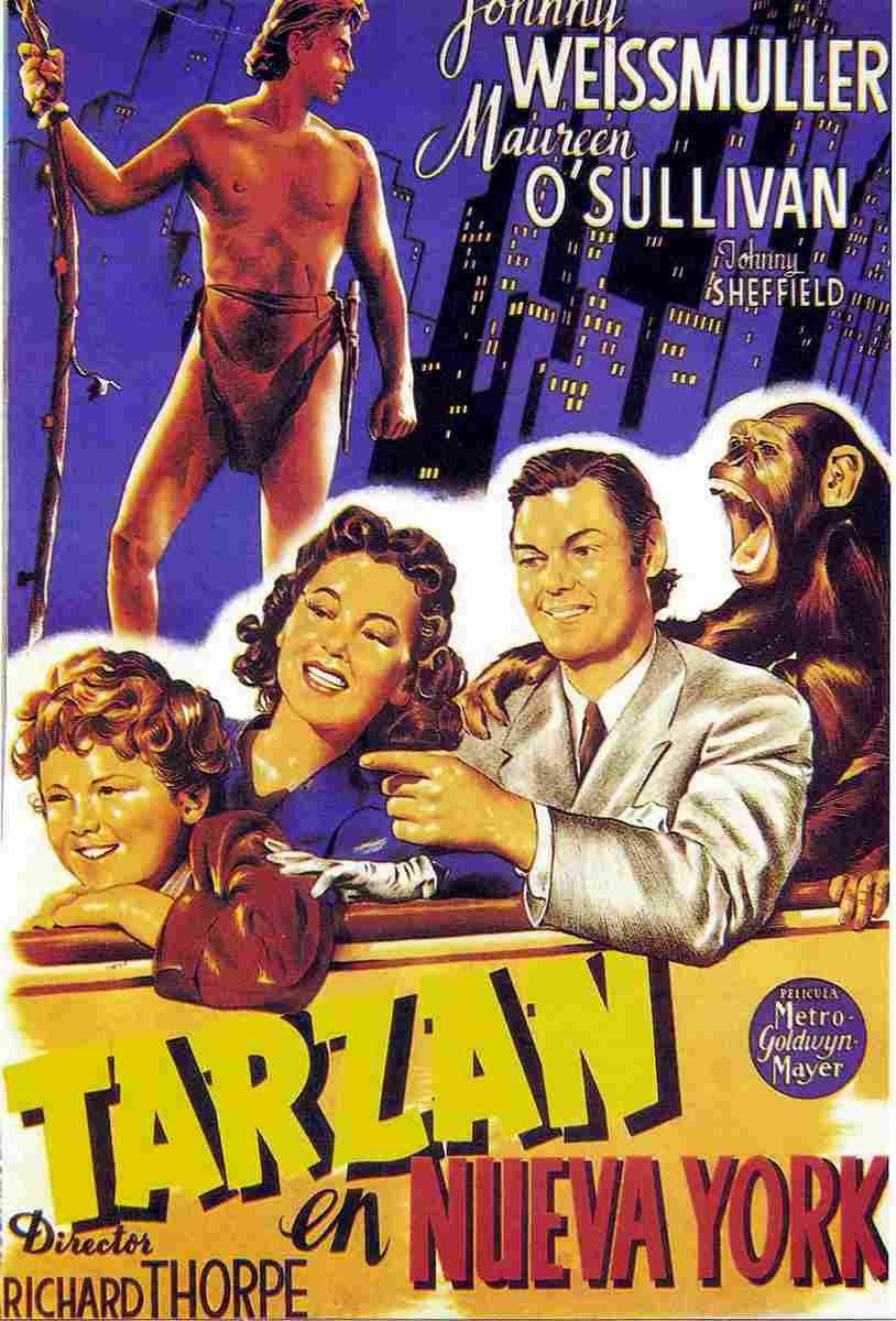  Tarzans New York Adventure 10 film star poster A4 Photo Print