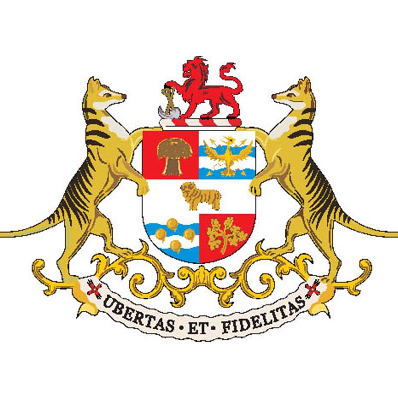 Tasmania Coat Of Arms N4453 A4 Photo Print