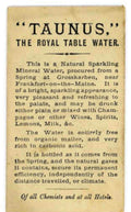 Taurus Royal Table Vintage Retro Advert Poster A4 Photo Print