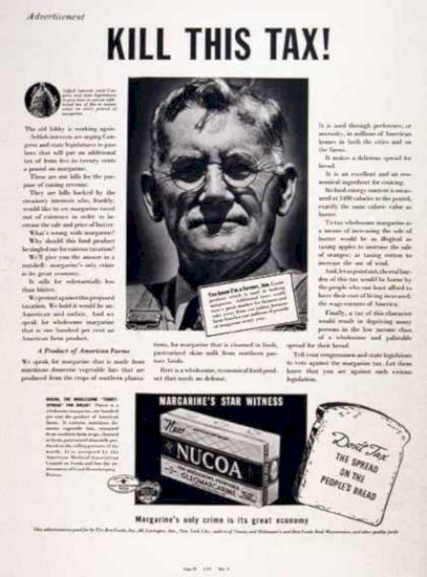 Tax Spread Bread Vintage Retro Advert Ads A4 Photo Print