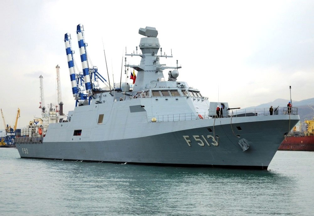 Tcg Burgazada F513 Antisubmarine Warfare Corvette Turkish Navy A4 Photo Print