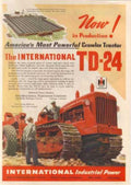 Td 24 Crawler Vintage Retro Advert Ads A4 Photo Print