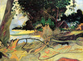 Te Burao Gauguin A4 Photo Print