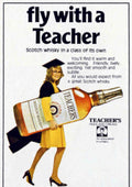 Teacher Scotch Fly Vintage Retro Advert Poster A4 Photo Print