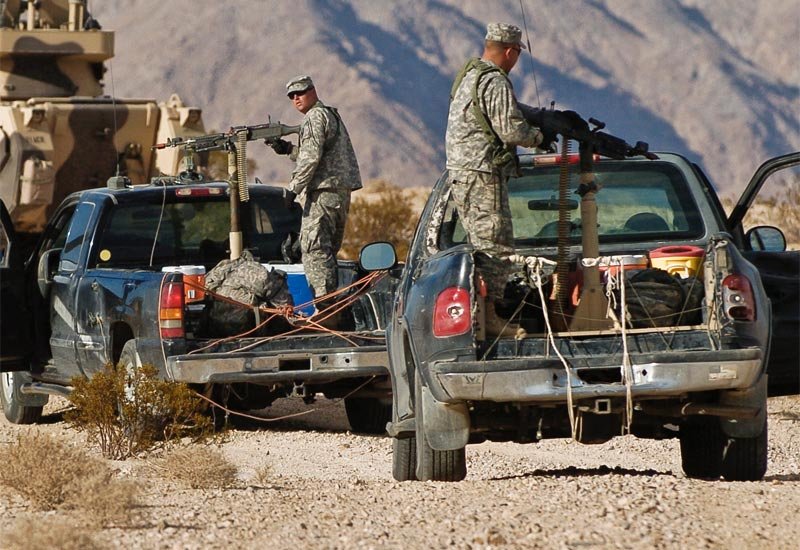 Technical Improvised Fighting Vehicle 2 A4 Photo Print