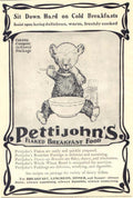 Teddy Breakfast Pettijohn 2 Vintage Retro Advert Ads A4 Photo Print