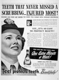 Teel Toothpaste Wac Vintage Retro Advert Ads A4 Photo Print