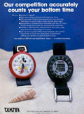 Tekna Dive Timers Vintage Retro Advert Ads A4 Photo Print