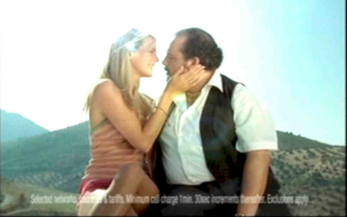 Telecom Kiss Greece Vintage Retro Advert Poster A4 Photo Print