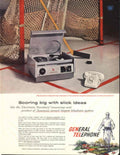 Telephone Secretary Unit 1950s Vintage Retro Advert Poster