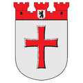 Tempelhof Dist Coat Of Arms N3728 A4 Photo Print