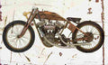 Temple Anzani 1923 Aged Vintage A4 Photo Print