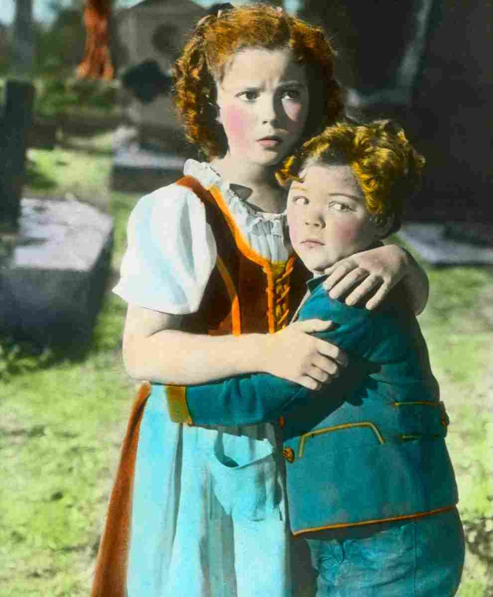Temple Shirley Blue Bird The 1 film star poster A4 Photo Print