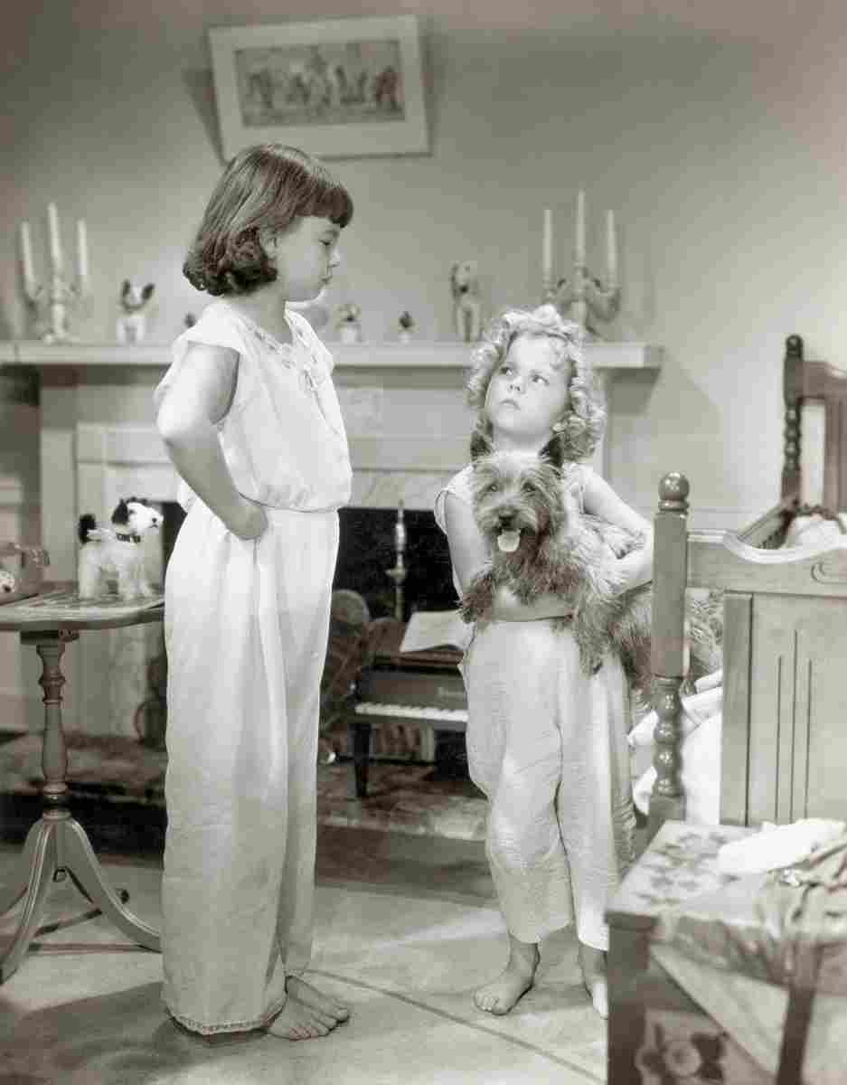 Temple Shirley Bright Eyes 2S film star poster A4 Photo Print