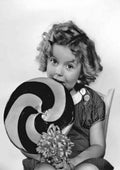 Temple Shirley Bright Eyes 4 A4 Photo Print