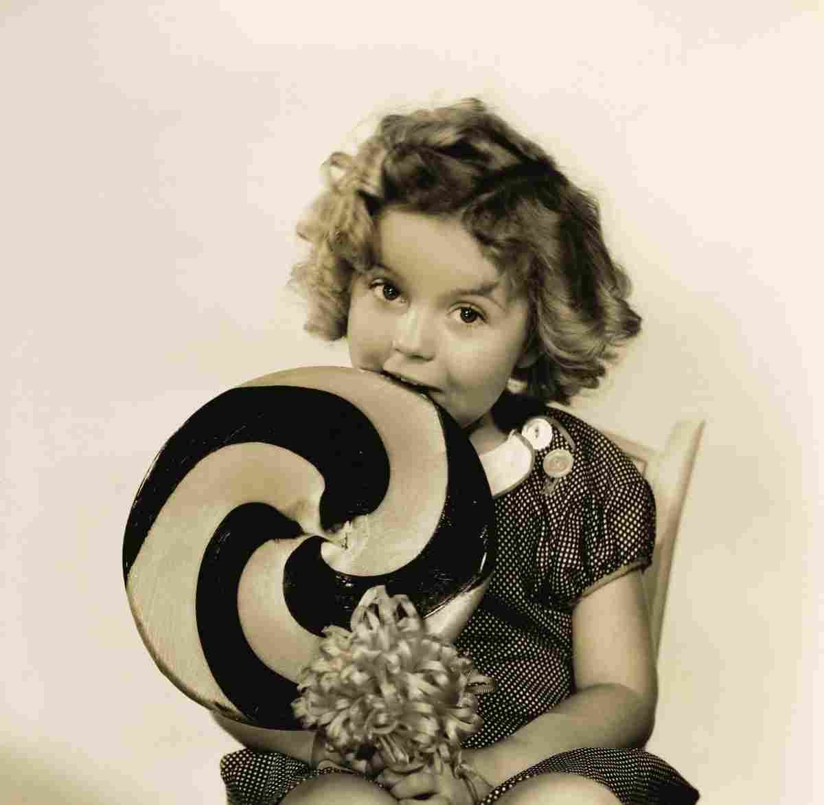 Temple Shirley Bright Eyes 4S film star poster A4 Photo Print