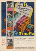 Tempters Candy Gum Vintage Retro Advert Ads A4 Photo Print