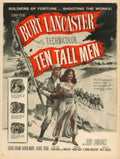 Ten Tall Men 1950s Vintage Retro Advert Poster